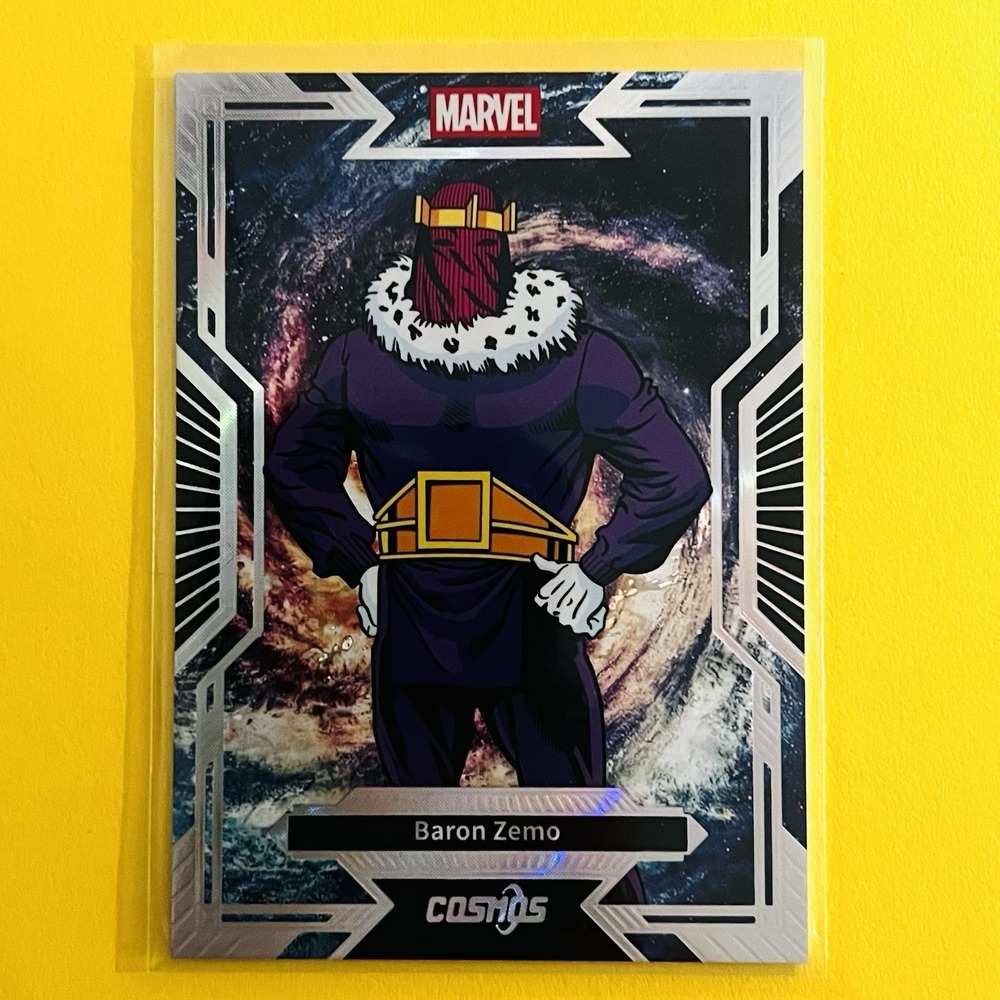 2025 Kakawow Cosmo Marvel Baron Zemo Silver Insert CM-I-101 Marvel Trading Card
